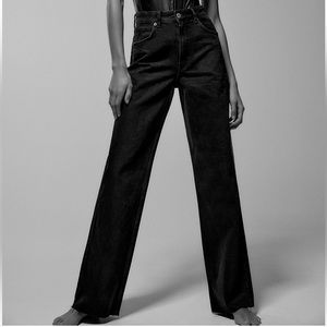 ZARA high rise wide leg jeans - US size 14